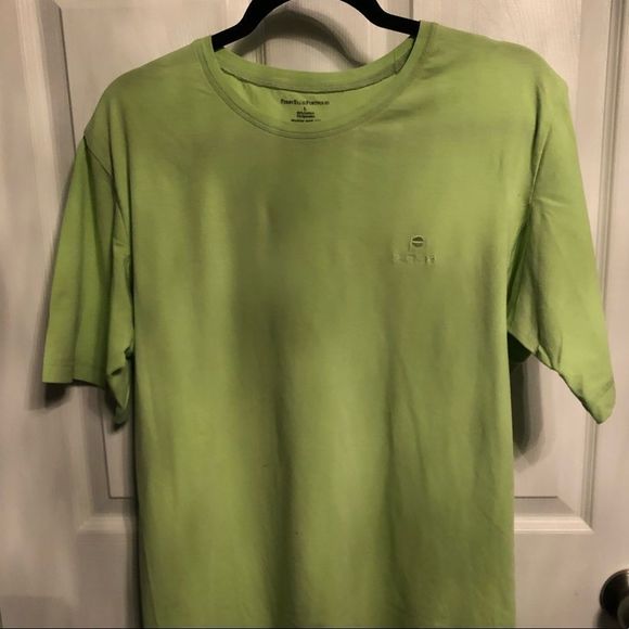 Perry Ellis‎ Portfolio T-Shirt (pajama) - Celery Green NWOT - Picture 3 of 6